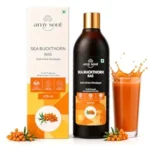 Sea Buckthorn Juice 425ml | Natural Wellness Drink with Vitamin C, Omega 3 6 7 9 & Antioxidants | Sea Buckthorn Ras for Immunity Support, Skin & Hair Wellness, Energy & Digestion | Dark Glass Bottle | No Added Preservatives