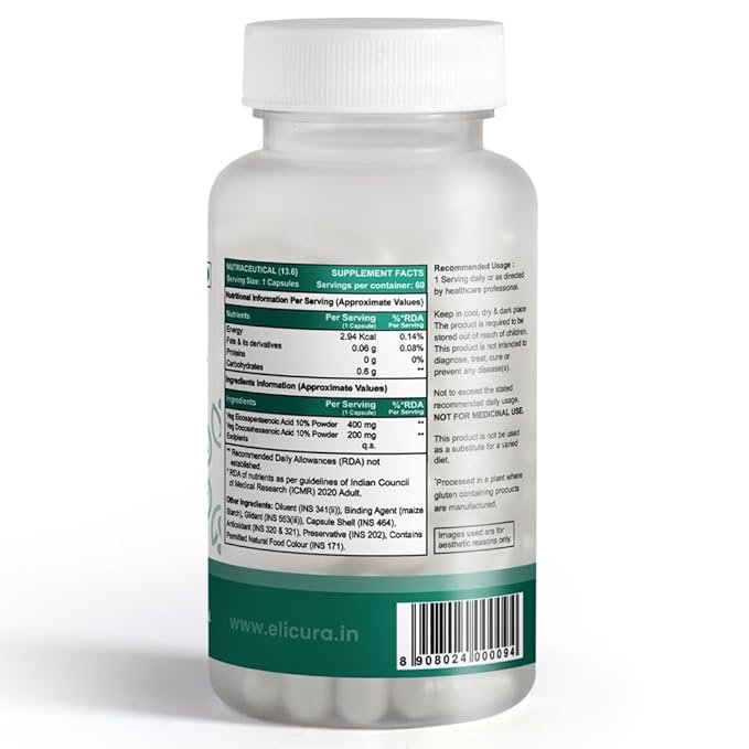 Vital Omega-3 Supplement - 60 Capsules - Image 3