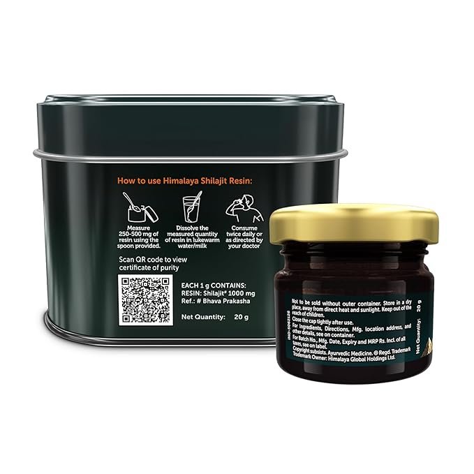 Himalaya Shilajit Resin | 20 g | Enhances Stamina, Energy, and Power | 100% Pure Himalayan *Shilajit* | Supports Healthy Testosterone Level - Image 2