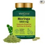 VAHDAM Moringa Capsules | Energy, Immunity & Daily Nutrition | Dual-Spectrum: Whole Herb + 50% Saponin Extract | 60 Veg Capsules | Superfood Supplement