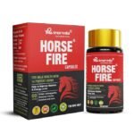 Horse Fire Capsule, Strength & Stamina Booster For Men Wellness (Pack of 60 Capsules), 150 grams