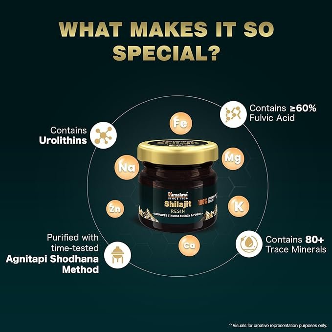 Himalaya Shilajit Resin | 20 g | Enhances Stamina, Energy, and Power | 100% Pure Himalayan *Shilajit* | Supports Healthy Testosterone Level - Image 4