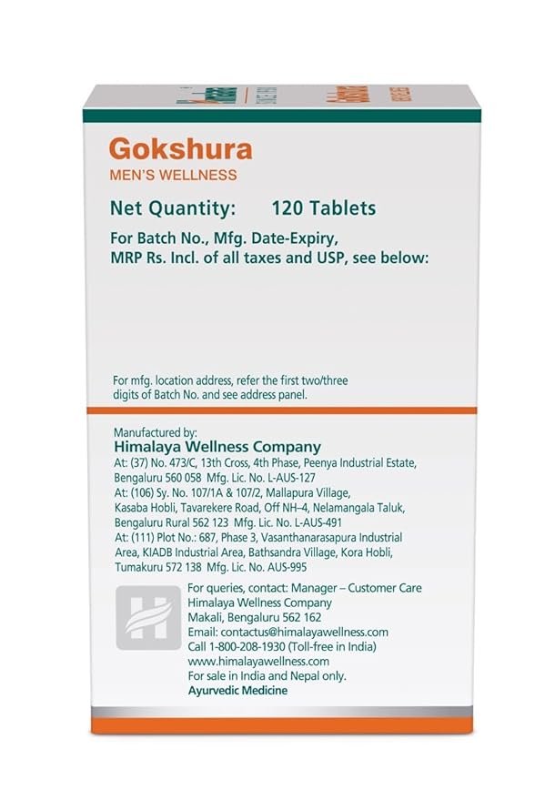 Himalaya Herbals Gokshura (Tribulus Terrestris) I Pure Herb I 120 Capsules I Men S Wellness I Improves Vigour I Boosts Strength And Stamina I 250 Mg Extract Of Gokshura.. - Image 5