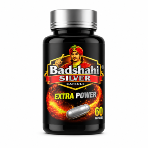 Badshahi Silver Extra Power Capsules (60 Capsules)