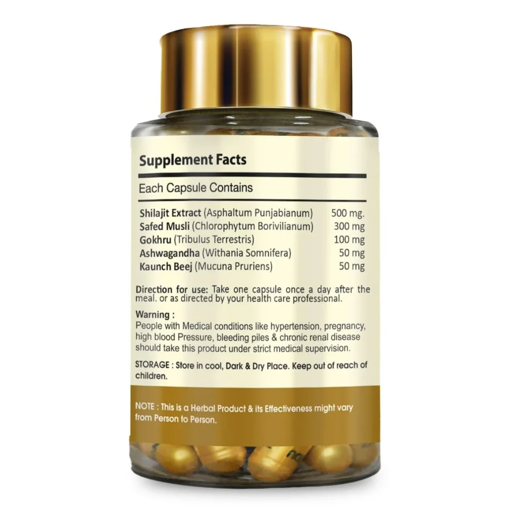 Shilajit Gold Capsules - Image 2